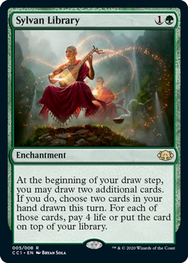 Sylvan Library Commander Collection- Green